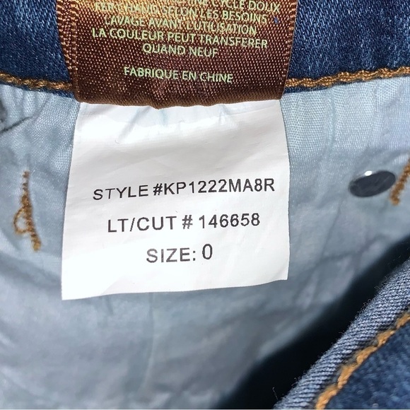 Kut from the Kloth Carlo Ankle Skinny Jeans Distressed - Picture 12 of 12